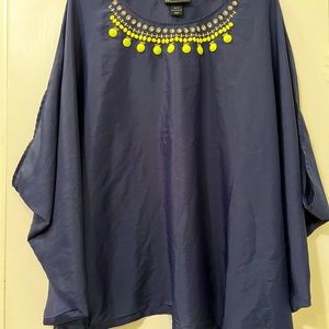 Lane Bryant Tunic with decorative neckline